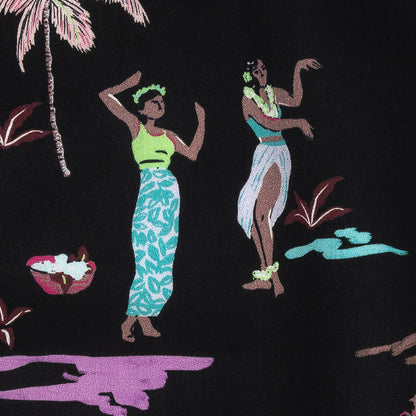 Mood Exclusive Black Island Idyll Cotton Voile Detail