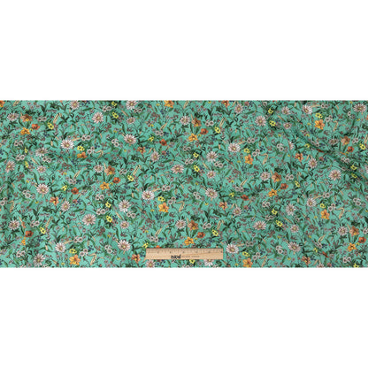 Mood Exclusive Aqua Garden of Gems Cotton Voile Full