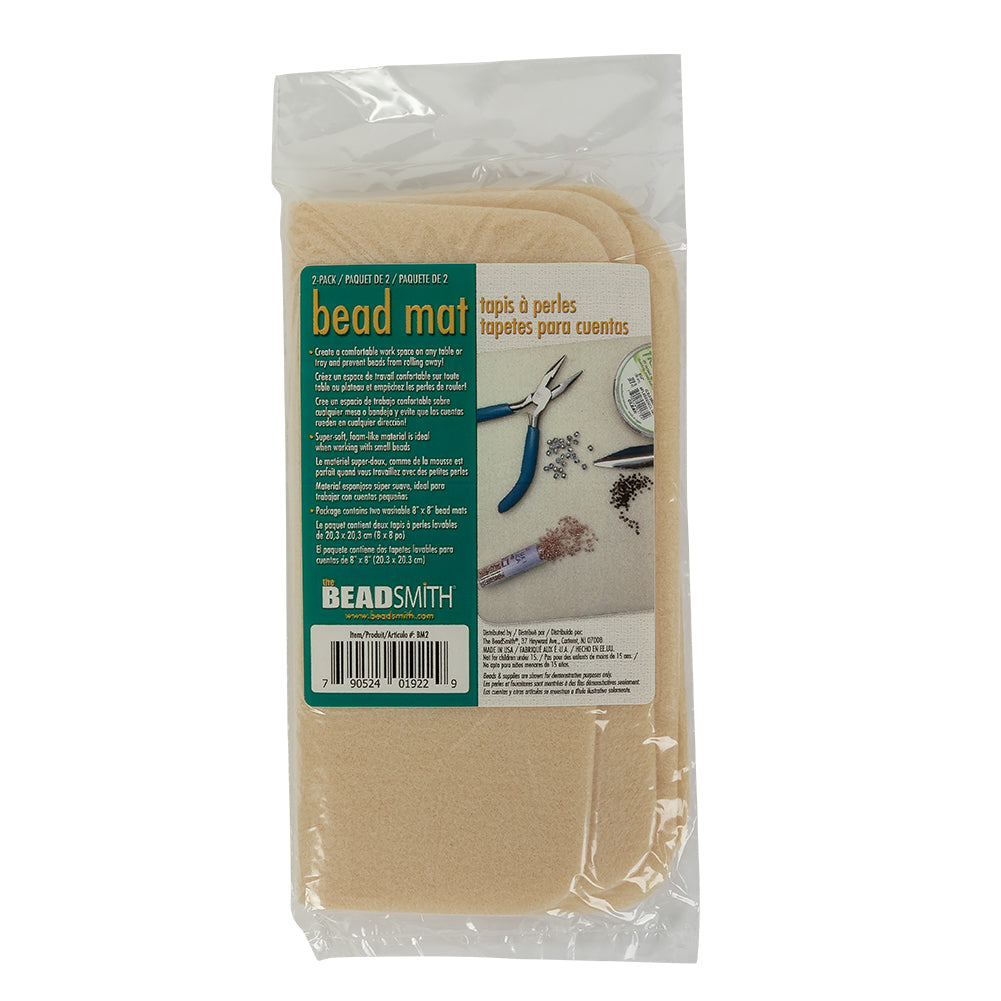 8x8" Mini Nylon Foam Bead Mats - 2 Pack Detail