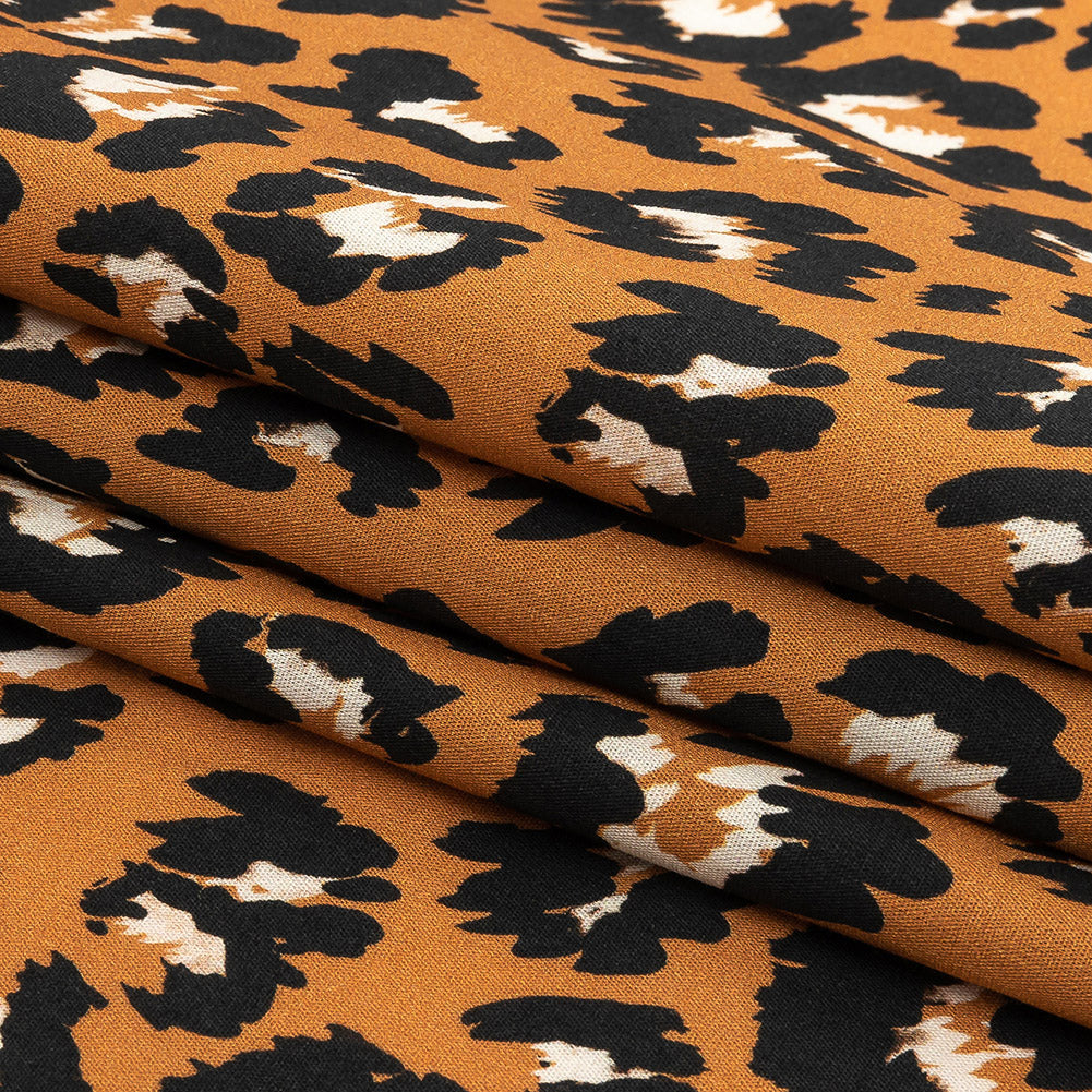 Mood Exclusive Caramel Predator's Pride Cotton Poplin Folded