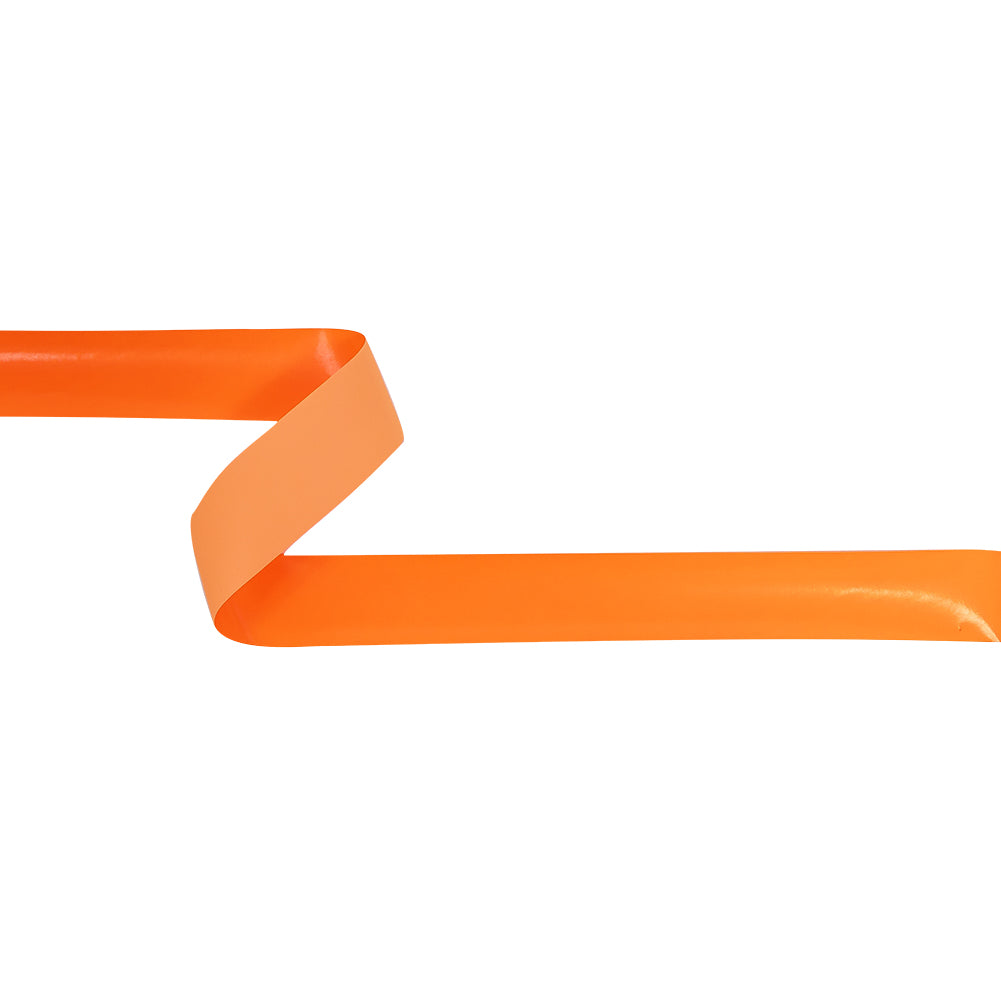 Italian Neon Orange Vinyl Ribbon - 0.8125"
