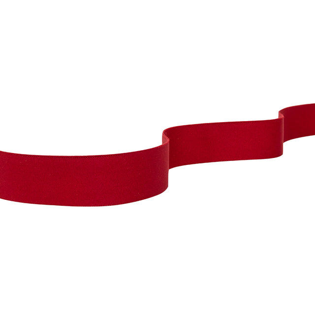 Italian Red Elastic Trim - 1"