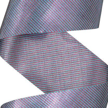 Italian Purple Metallic Ribbon - 1" Detail