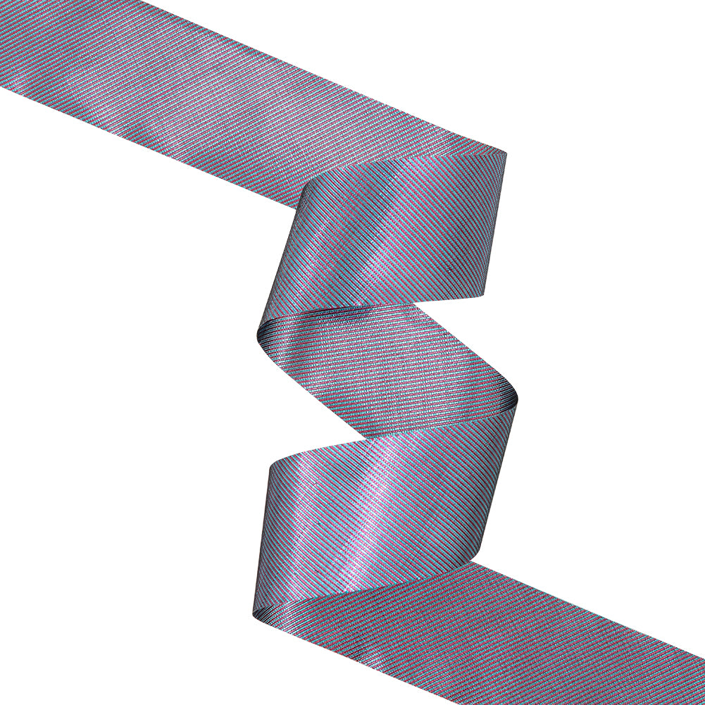 Italian Purple Metallic Ribbon - 1"