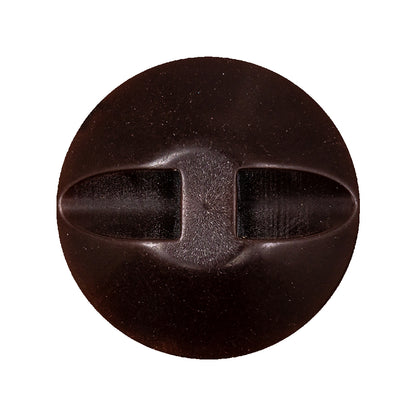 Maroon Self Shank Coat Button with Needle Channel - 44L/28mm Detail