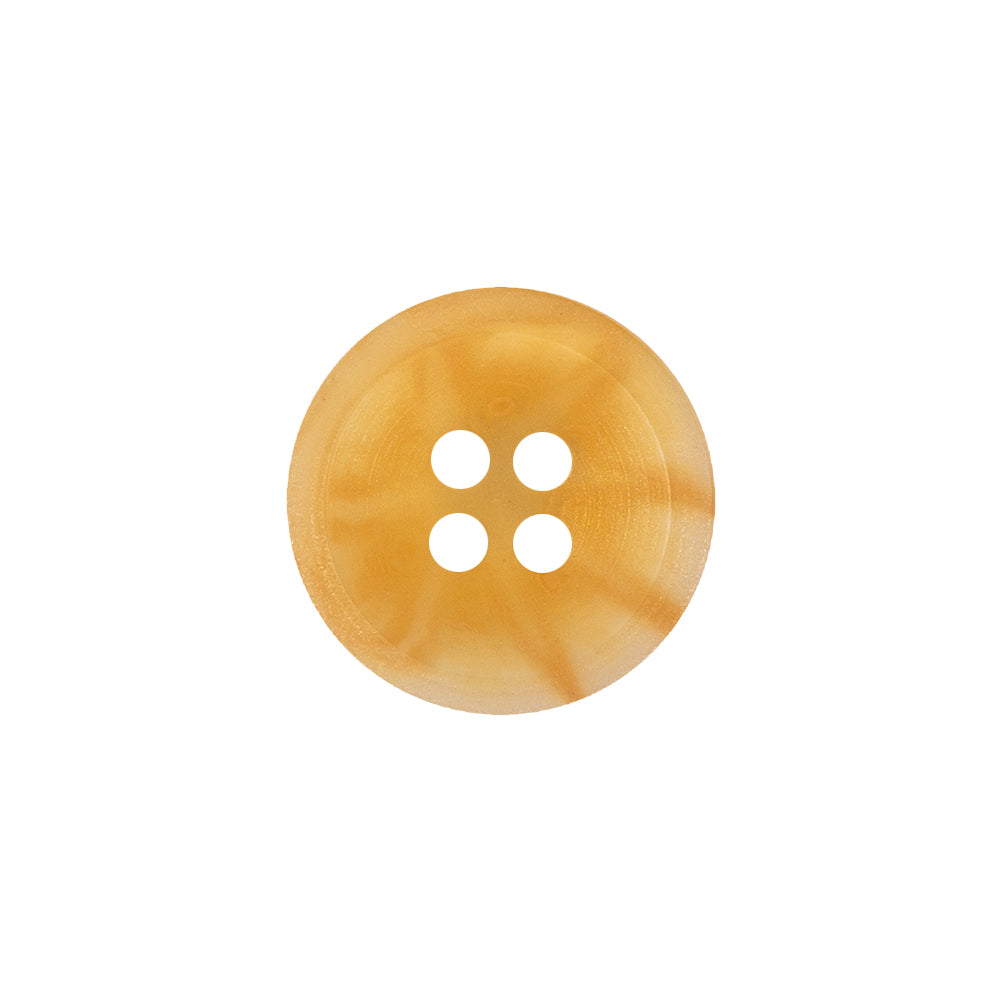 Transparent and Doe Swirls 4-Hole Saucer Button - 28L/18mm