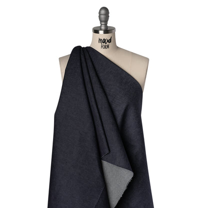 Heavy Cotton Denim - Indigo - Deadstock Drape