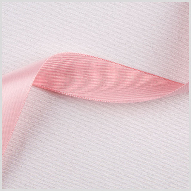 7/8" Pink Single Face Satin Ribbon