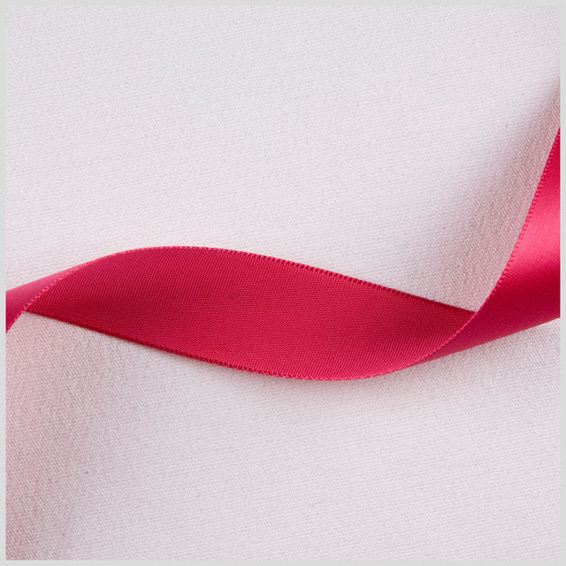 7/8" Fuchsia Single Face Satin Ribbon