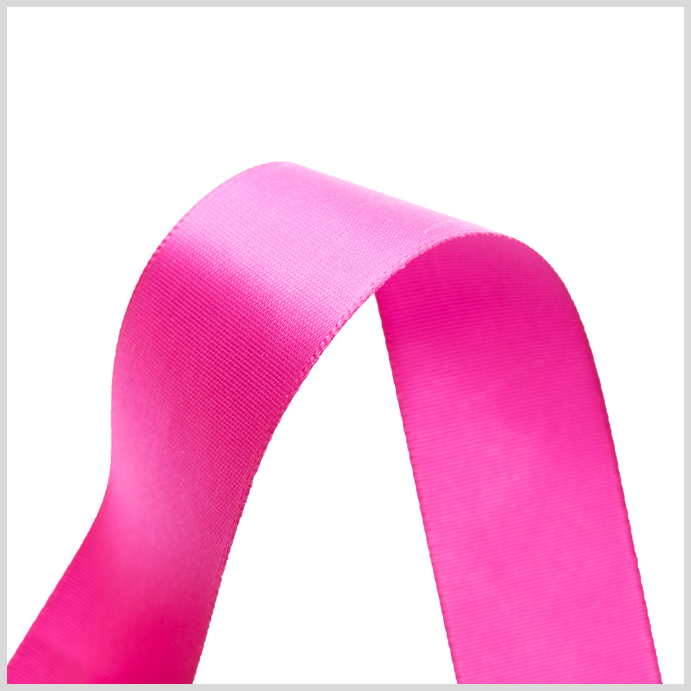Festive Fuchsia Single Face Satin Ribbon Detail