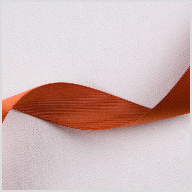 7/8" Rust Single Face Satin Ribbon
