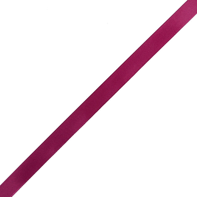 1/2" Wine Single Face Satin Ribbon