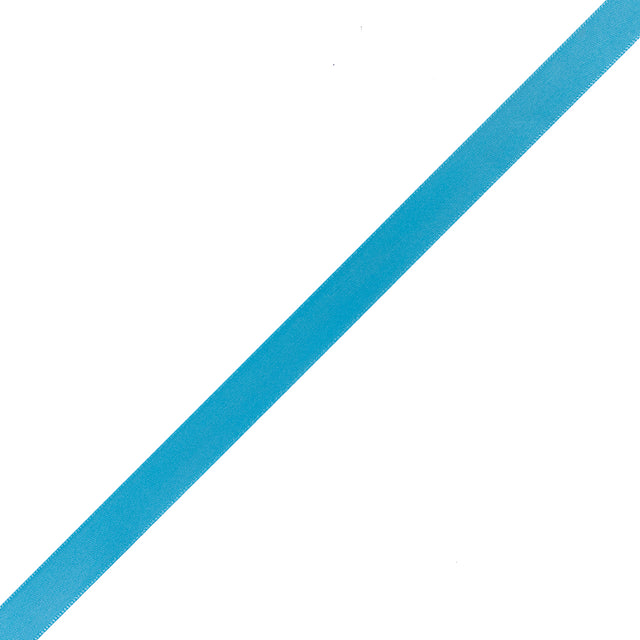 1/2" Misty Turquoise Single Face Satin Ribbon