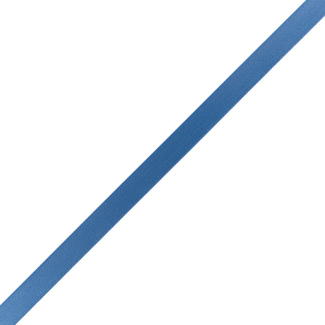 1/2" Antique Blue Single Face Satin Ribbon
