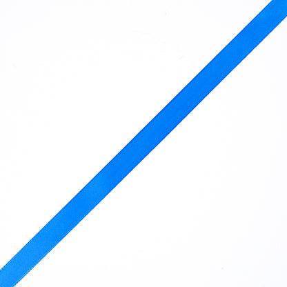 1/2" Electric Blue Single Face Satin Ribbon