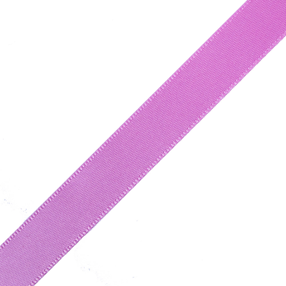 1/2" Bubble Gum Single Face Satin Ribbon Detail