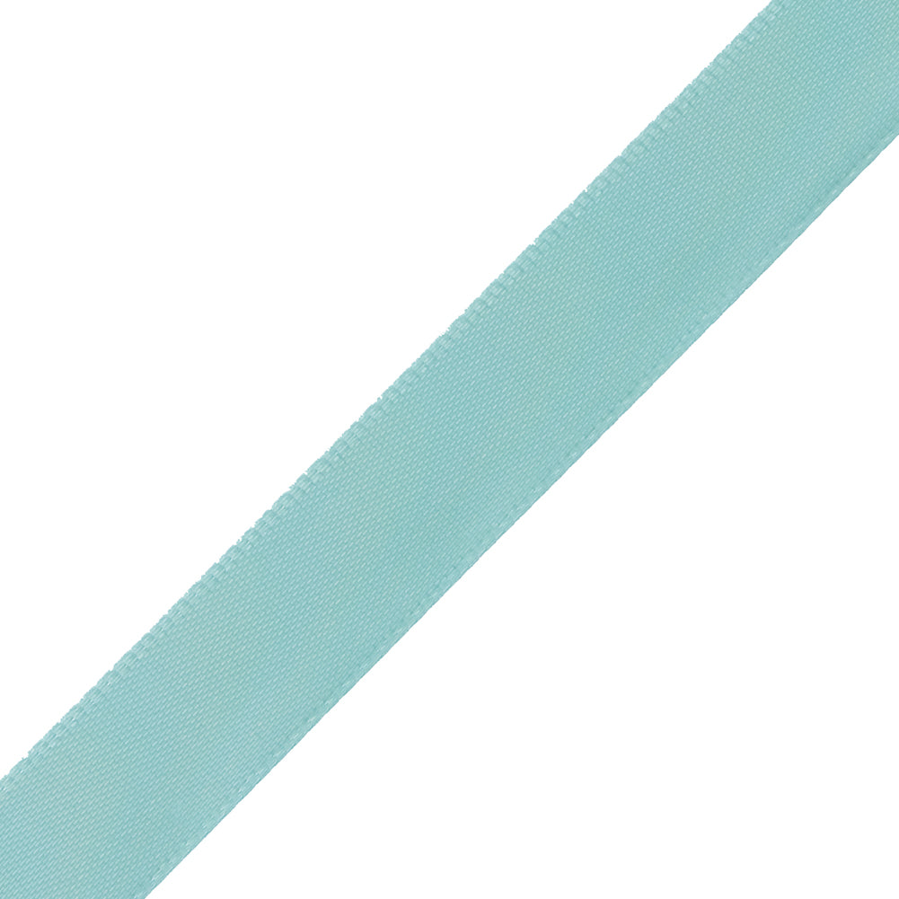 1/2" Peppermint Single Face Satin Ribbon Detail
