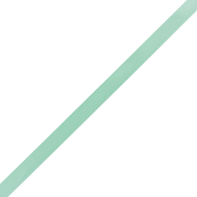1/2" Mint Single Face Satin Ribbon