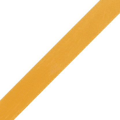 1/2" Yellow Gold Single Face Satin Ribbon Detail