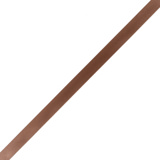 1/2" Sable Single Face Satin Ribbon