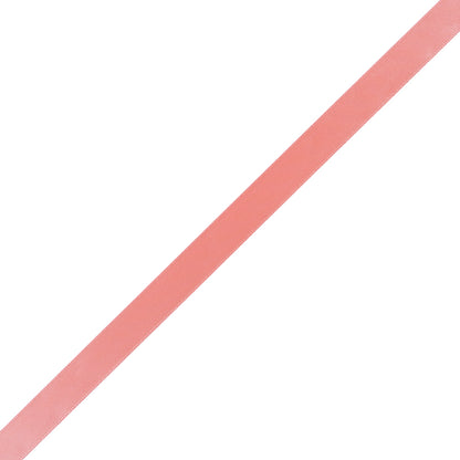 1/2" Peach Single Face Satin Ribbon