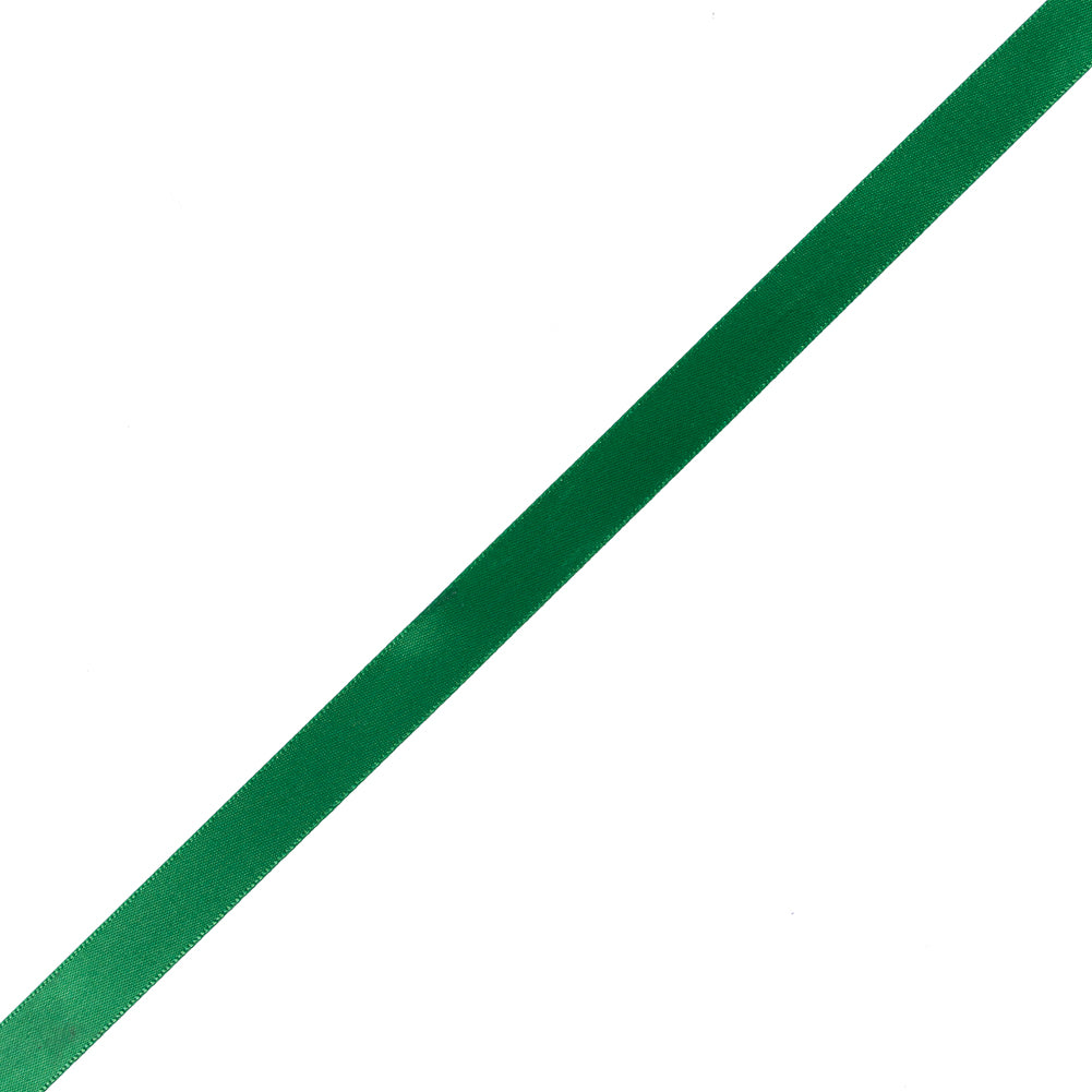 1/2" Emerald Single Face Satin Ribbon