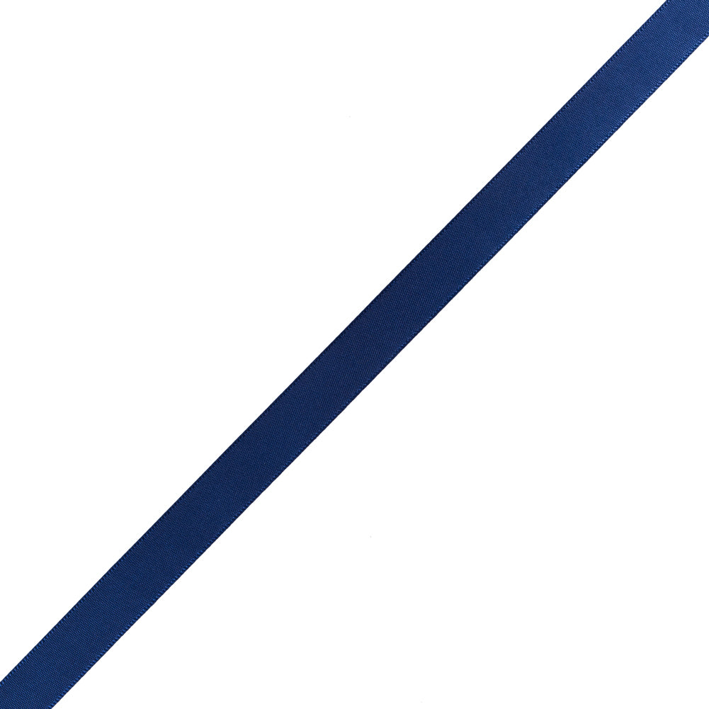 1/2" Navy Single Face Satin Ribbon