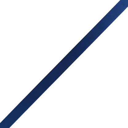 1/2" Navy Single Face Satin Ribbon