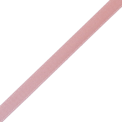 1/4" Light Coral Single Face Satin Ribbon Detail