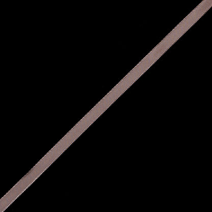 1/4" Taupe Single Face Satin Ribbon Detail