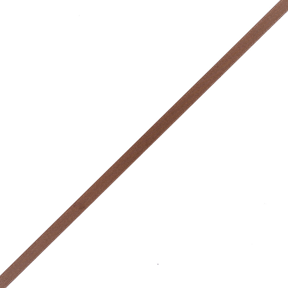 1/4" Sable Single Face Satin Ribbon