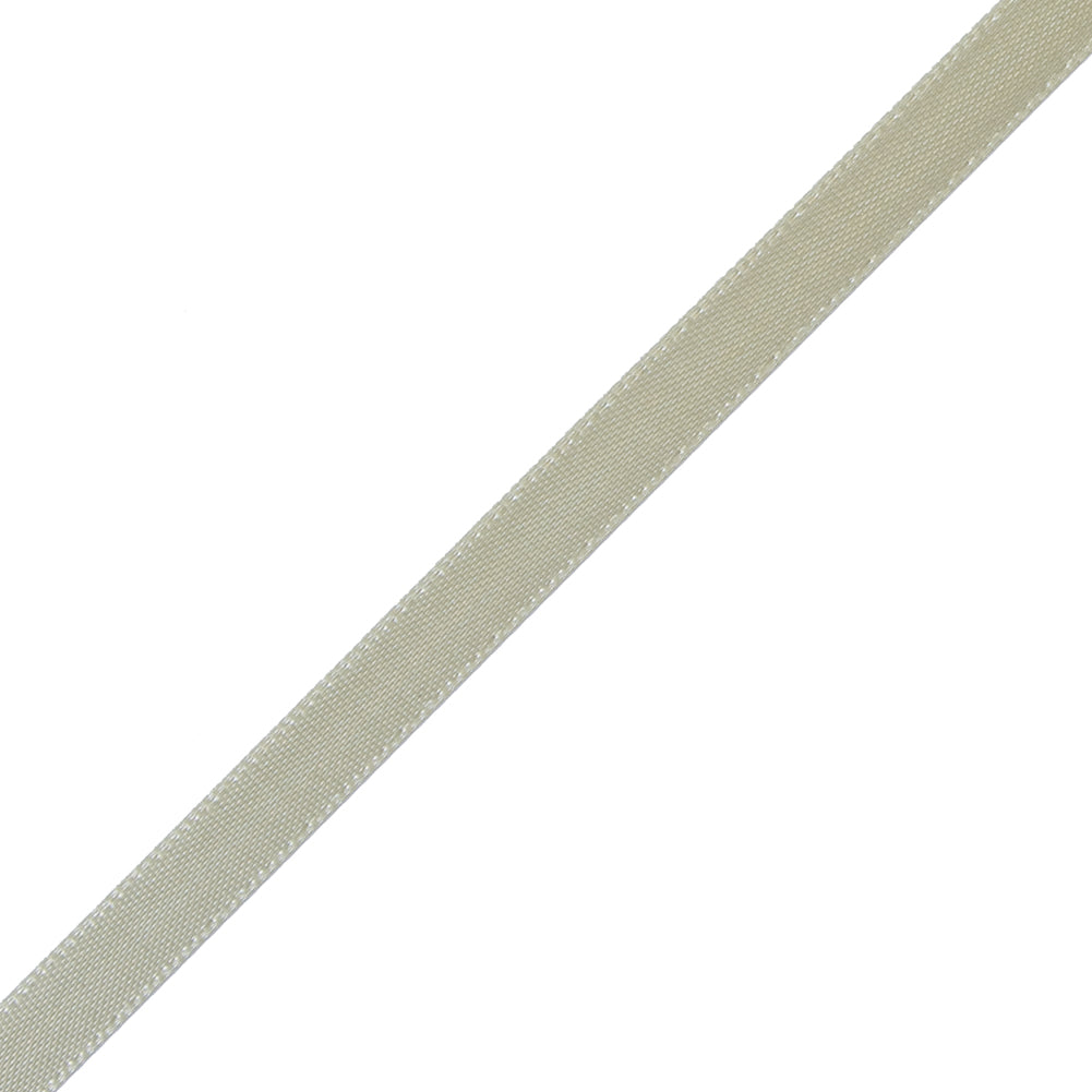 1/4" Celadon Single Face Satin Ribbon Detail