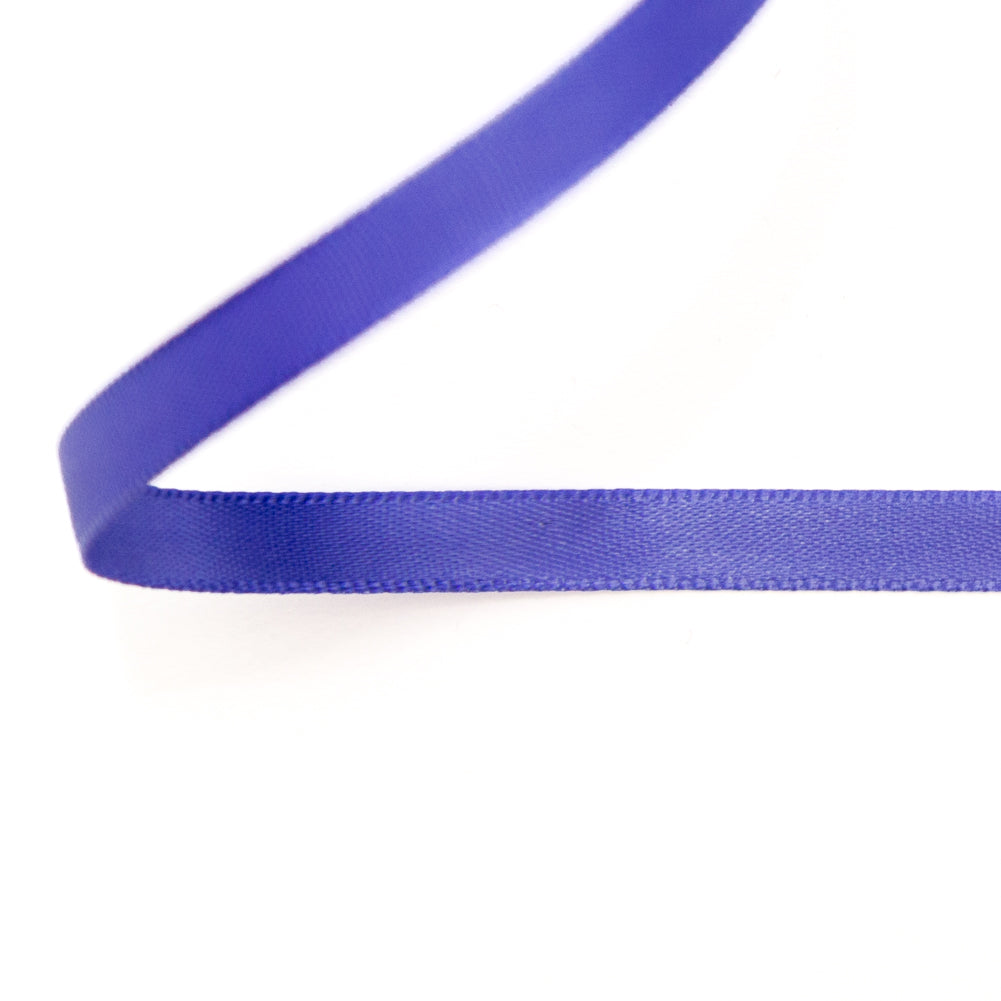 1/4" Pansy Single Face Satin Ribbon Detail