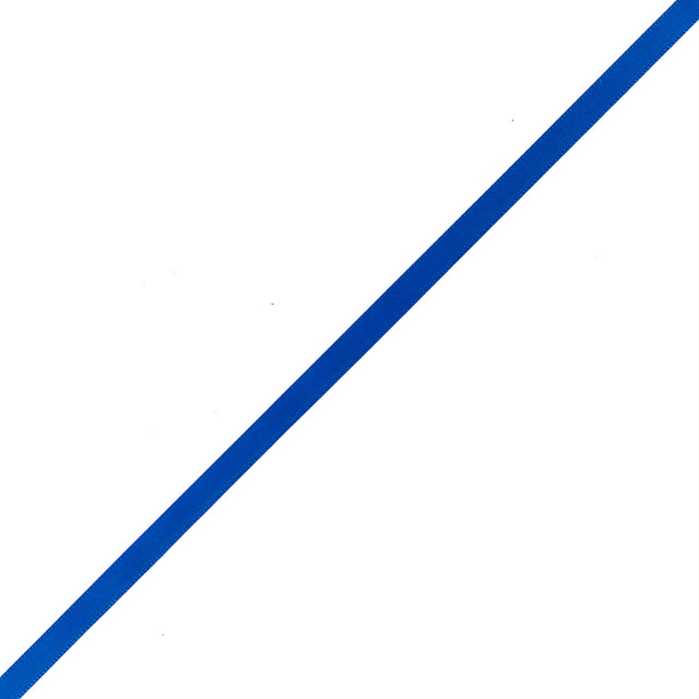 Electric Blue Single Face Satin Ribbon