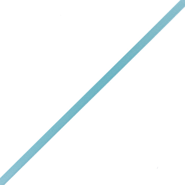 1/4" Aquamarine Single Face Satin Ribbon