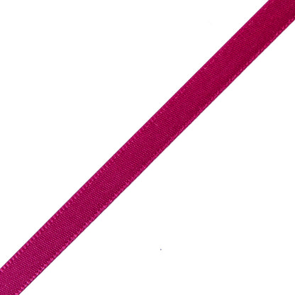 1/4" Azalea Single Face Satin Ribbon Detail