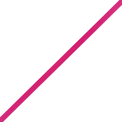 1/4" Shocking Pink Single Face Satin Ribbon