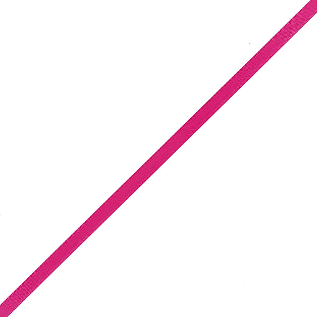 1/4" Shocking Pink Single Face Satin Ribbon