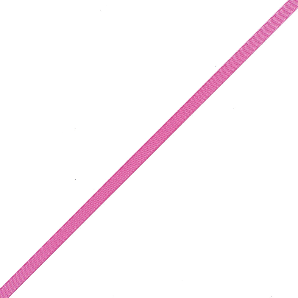 1/4" Hot Pink Single Face Satin Ribbon