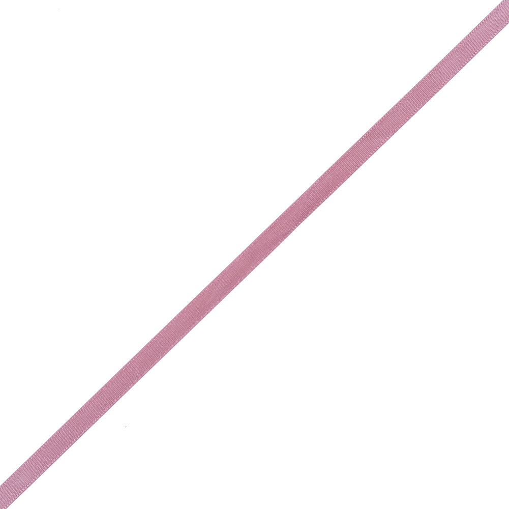 1/4" Mauve Single Face Satin Ribbon
