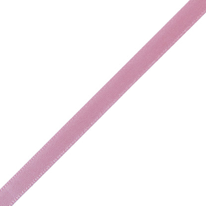 1/4" Pink Single Face Satin Ribbon Detail