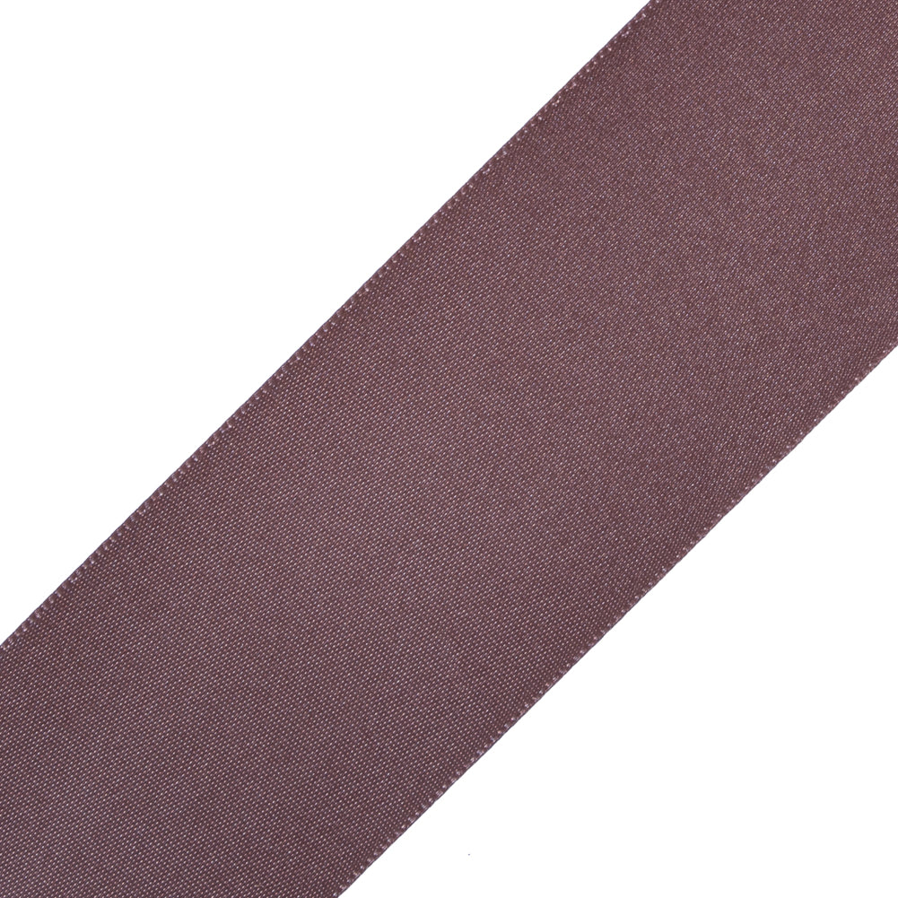 1.5" Taupe Single Face Satin Ribbon Detail