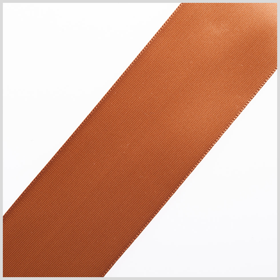 1.5" Sable Single Face Satin Ribbon