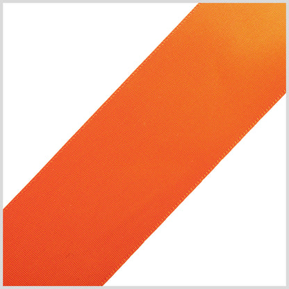 1.5" Orange Single Face Satin Ribbon