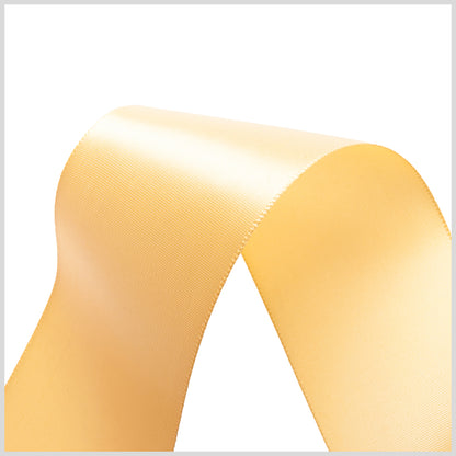 1.5" Lemonade Single Face Satin Ribbon Detail