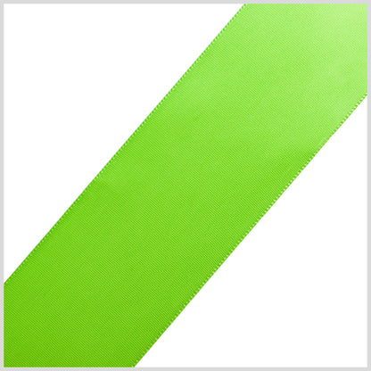 1.5" Apple Green Single Face Satin Ribbon