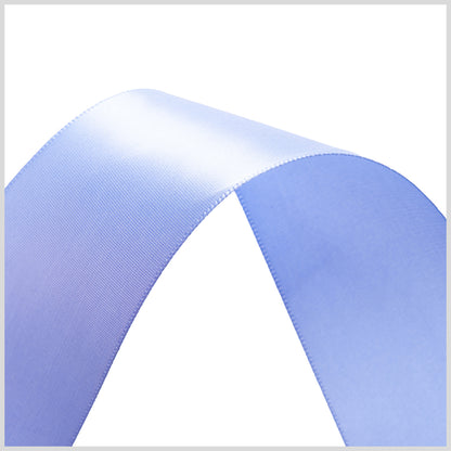 1.5" Blue Iris Single Face Satin Ribbon Detail