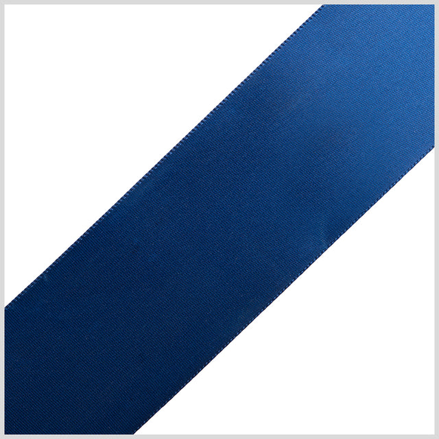 1.5" Light Navy Single Face Satin Ribbon