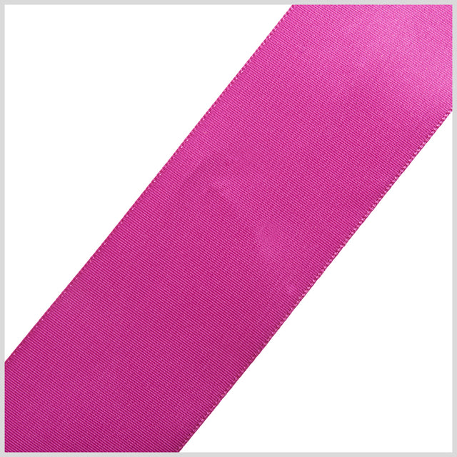 1.5" Festive Fuchsia Single Face Satin Ribbon