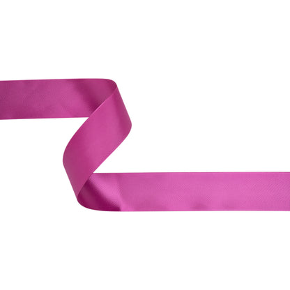 1.5" Fuchsia Single Face Satin Ribbon